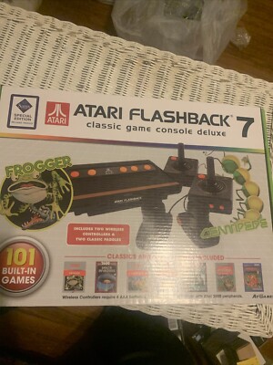 Atari Flashback 7 Classic Game Console Deluxe 101 Games Open Box Never Used. 