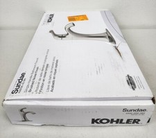 Sundae Single Handle Single Hole Bathroom Faucet in Vibrant Brushed Nickel