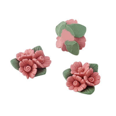 Cabochon Fiore Marrone - 1 Pz. - Perline Fimo & Co Di Cerfogli Annalisa - Foto 2