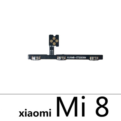 Xiaomi Mi 8/Mi 8 SE/Mi 8 Lite - Power Flex An/Aus Lautstärke Kabel Volume *DE*