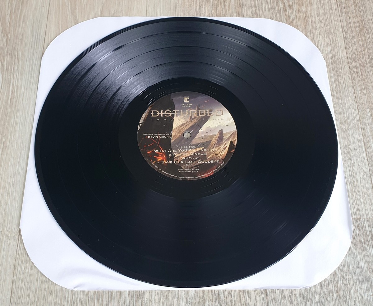 DISTURBED ピクチャーレコード Disturbed - Immortalized 2x LP 2015 Original US Reprise 550136-1