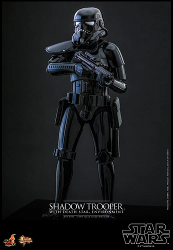 IN STOCK AUTHENTIC HOT TOYS STAR WARS SHADOW TROOPER DEATH STAR LED MMS737 1/6 - Picture 13 of 18