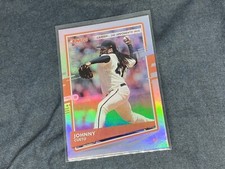 Johnny Cueto - Donruss 2020 Career Stat Line Highlight Pink Holo #050/242 SP