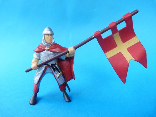Ancienne Figurine PVC Vic Le Viking N°7 - Occasion, Pièce De Collection
