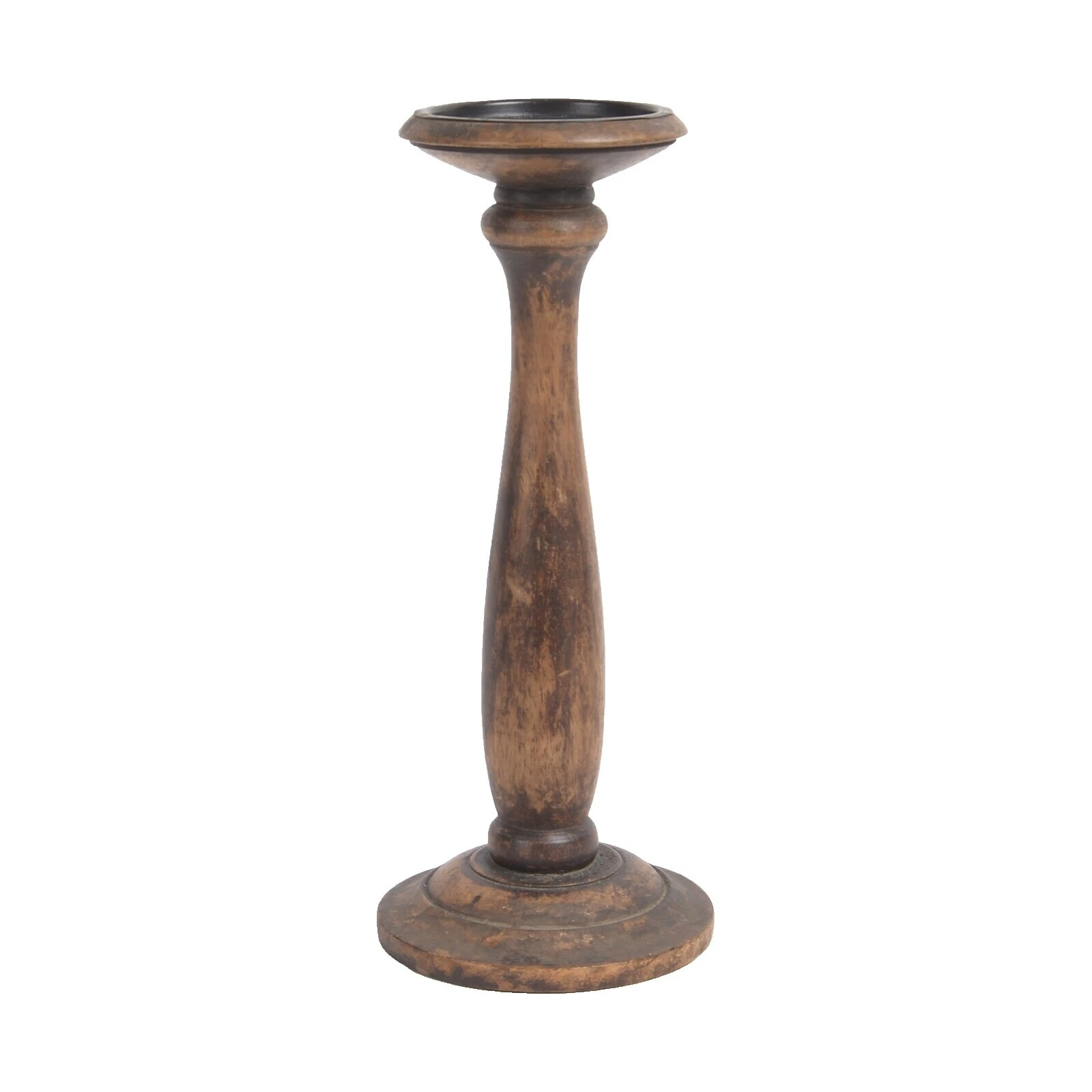 Candelabros étnico de madera y accesorios