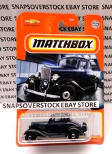 2022 MATCHBOX BLUE 1934 CHEVY MASTER COUPE, MBX SHOWROOM SERIES, MBX #71, VHTF