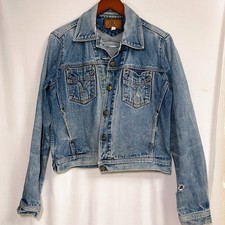 Vintage Mcm Embroidered Denim Jacket By Jeanswear