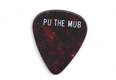 The Who PETE TOWNSHEND Guitar Pick RARE PU THE MUB UP THE BUM Vintage Plectrum