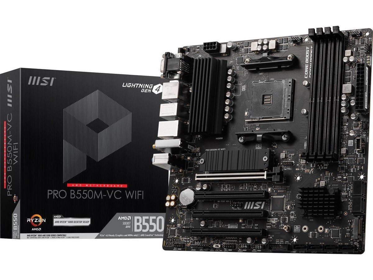 amd 5600 MSI B550M PRO-VDH WIFI セット B550M PRO-VDH WIFI