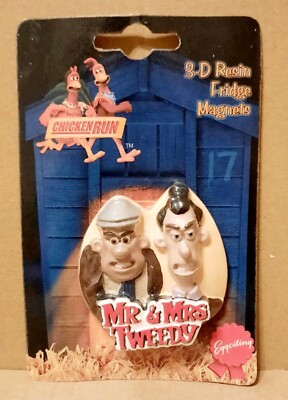 Aardman vintage 1999 Chicken Run mr and mrs tweedy | eBay UK