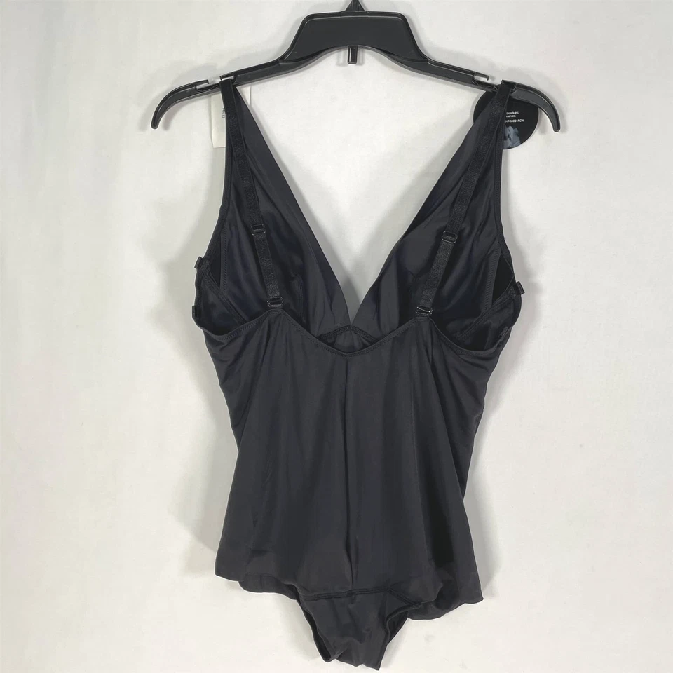 Body Maidenform Grande Convertible Correas Ajustables Almohadillas Extraíbles Negro Foto 2 de 4