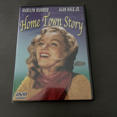 Hometown Story DVD 2004 Marilyn Monroe Alan Hale Jr. Black & White Sealed New