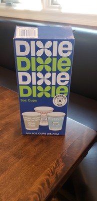 Dixie 1950s Throwback Cups- Open Box-Half Full