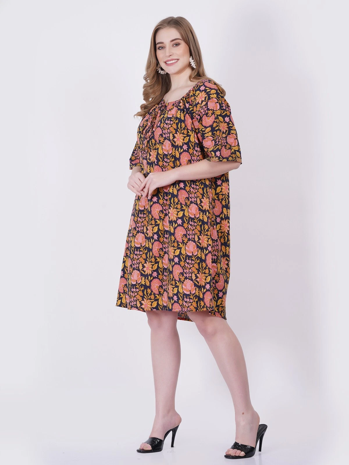 PALM ANGELS Maxi abito da sole donna larghi stampa floreale casual estivo lotto assortito ingrosso