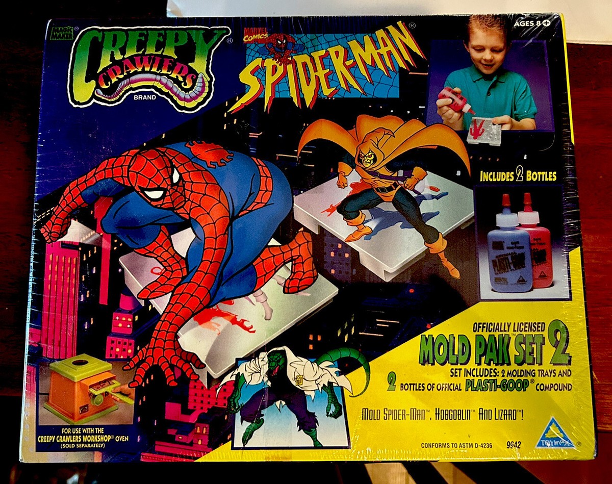 Thing Maker Box Set / シングメーカー クリーチャー Toymax Creepy Crawlers Thingmaker 3 Mold Packs Batman