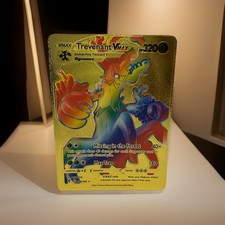 Trevenant VMAX Gold Foil Rainbow Display Custom FAN ART Pokemon Card AnimeFans