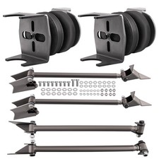 Universal Air Ride Suspension Bags 2500 Weld On Triangulated 4 Link Kit 2.75 Universal Air Ride Suspension Bags 2500 Weld On Triangulated 4 Link Kit 2.75