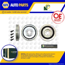 Crankshaft Pulley (TVD) fits ALFA ROMEO GT 937 1.9D 08 to 10 BGA 46447843 New