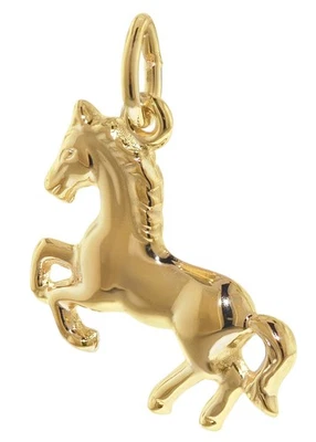 TRENDOR Schmuck Schmuck-Anhänger Pferd Gold 333 / 8K 21558 - Bild 1 von 4