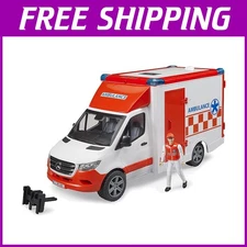 Realistic MB Sprinter Ambulance with Stretcher