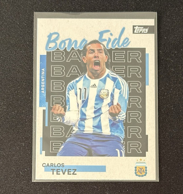 Topps Argentina Team Set 2026 - Carlos Tevez Bona Fide Baller #22