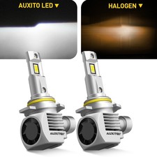 2X For Cadillac ATS 2013-19 2x 9012 LED Headlight Hi/Low Beam 6000K White Bulbs