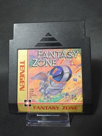 Fantasy Zone (Nintendo NES, 1989) Authentic-Tested- Nice Label- Sleeve included!