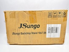 JSungo 10x7.5FT Backdrop Stand Photo Video Studio Background Kit w/ Clamps