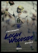 2018 Panini Luminance Blue Logan Woodside Rookie 45/99 Arizona State Sun Devils