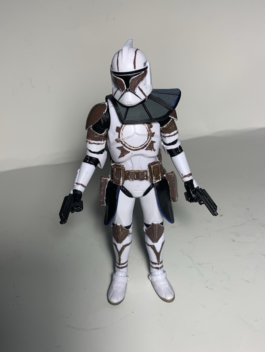 スターウォーズ　６インチ　コマンダーフィル　カスタム STAR WARS Clone Wars CUSTOM Clone Commander FIL 6 Inch BLACK