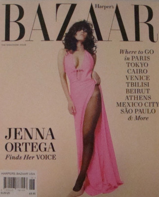 Jenna Ortega Harper's Bazaar USA Summer 2025 New