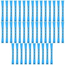 40 Pcs Perm Rods for Short  Long Hair, Small Hair Rollers for , Plastic Cold...