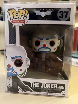 Funko Pop Heros Nr. 37 The Joker Bank Robber Vinyl Figure Dark Knight