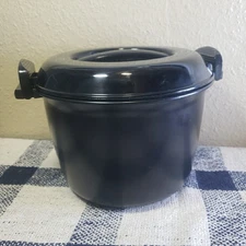 Pampered Chef Microwave Rice Cooker Plus Steamer 2779 Dishwasher Safe 3 Quart 