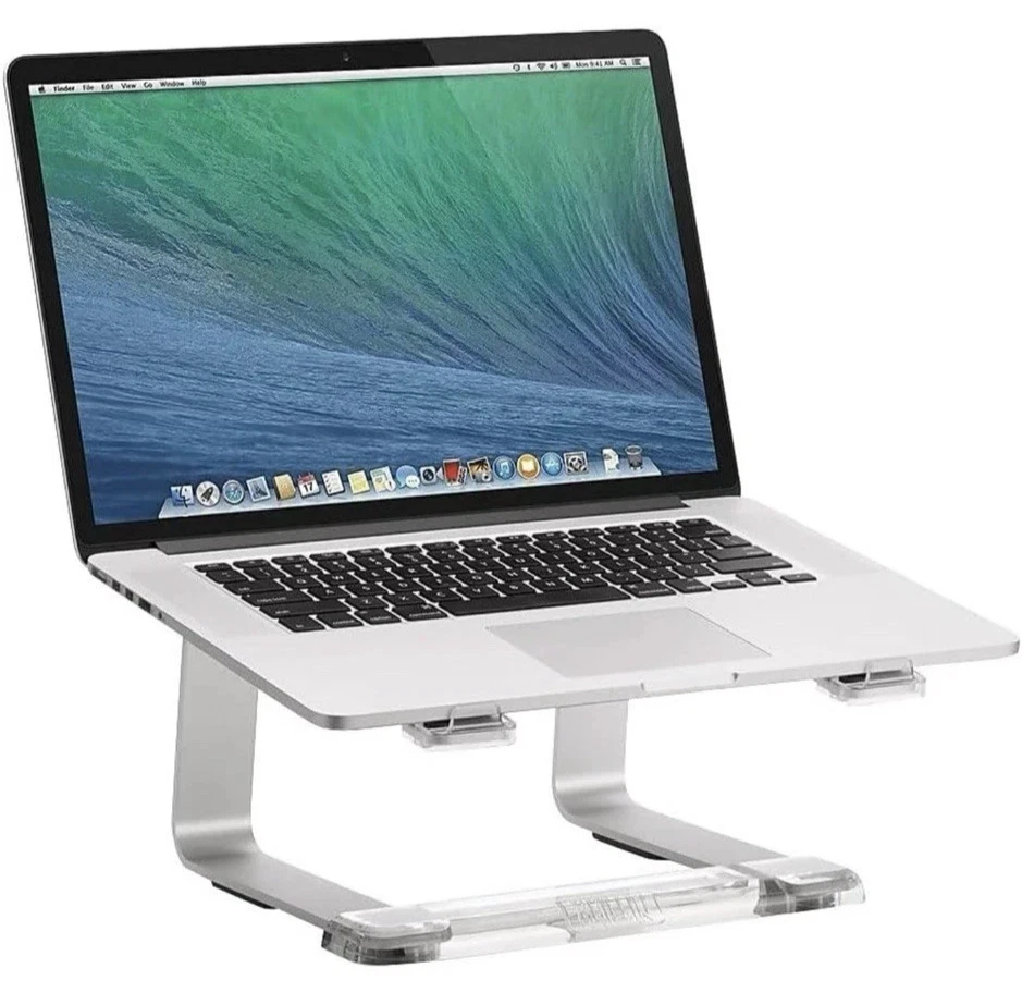 NEW Griffin Elevator (5.5") Laptop Stand/Riser (Metal Brushed Aluminum) - Image 2 of 4