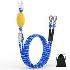 Heavy Duty Boat Tow Harness for Tubing, Self Centering Boat Tow Rope for Tubi...