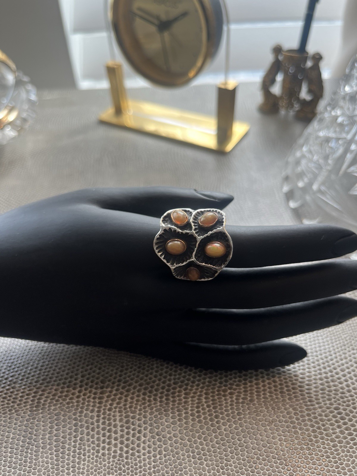 Statement Ring Designed By BORA from Brooklyn. St… - image 2