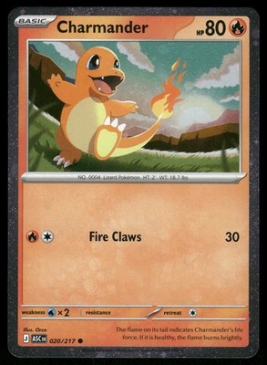 Charmander - (Cosmos Holo) 020/217 Promo Pokémon Card