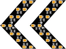 2pcs 14-smd Led Arrow Panel Lights Clearance Marker Lights For Color Yellow 2pcs 14-smd Led Arrow Panel Lights Clearance Marker Lights For Color Yellow