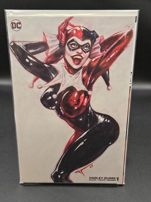 Harley Quinn Black White And Redder #1 Ivan Tao Virgin Variant /  FREE SHIPPING 