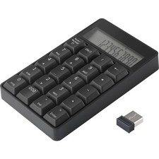 Renkforce RF-4536208 RF-NK-201 Wireless Numeric Keyboard Display, Function