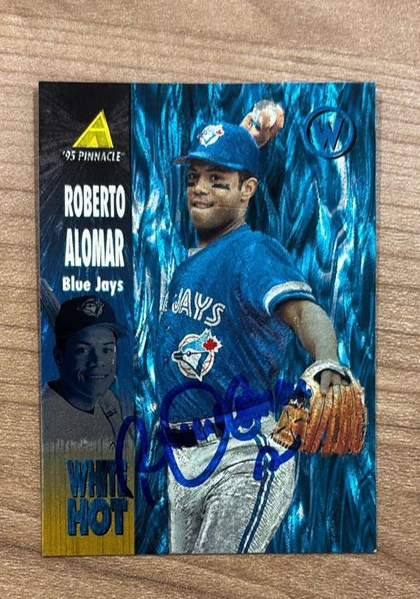 1995 Pinnacle - White Hot #WH23 Roberto Alomar