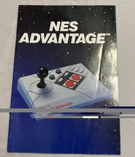 Vintage Nintendo NES Advantage Instruction Manual Only