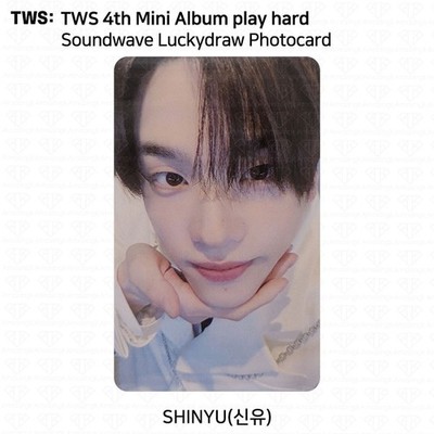TWS 4th Mini Album Play Hard 3rd Lucky Draw Soundwave Photocard