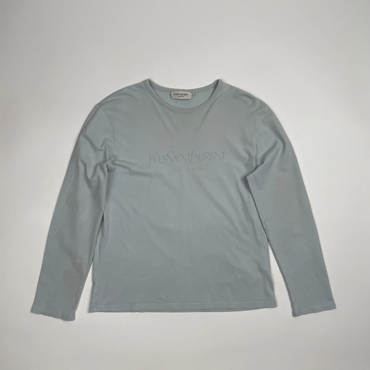 Saint Laurent Long Sleeve T-Shirts for Men for sale | eBay