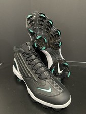 Nike Griffey 2 MCS Baseball Cleats Black Freshwater White HF1579-002 Size 15
