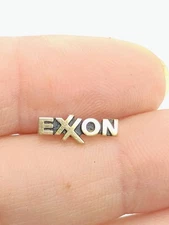 Vintage CTO 10k Gold EXXON Tie Tack Pin