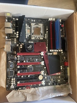 DEFECTIVE ASUS Rampage III Extreme Rev 104G LGA 1366 EATX Motherboard  C G3D