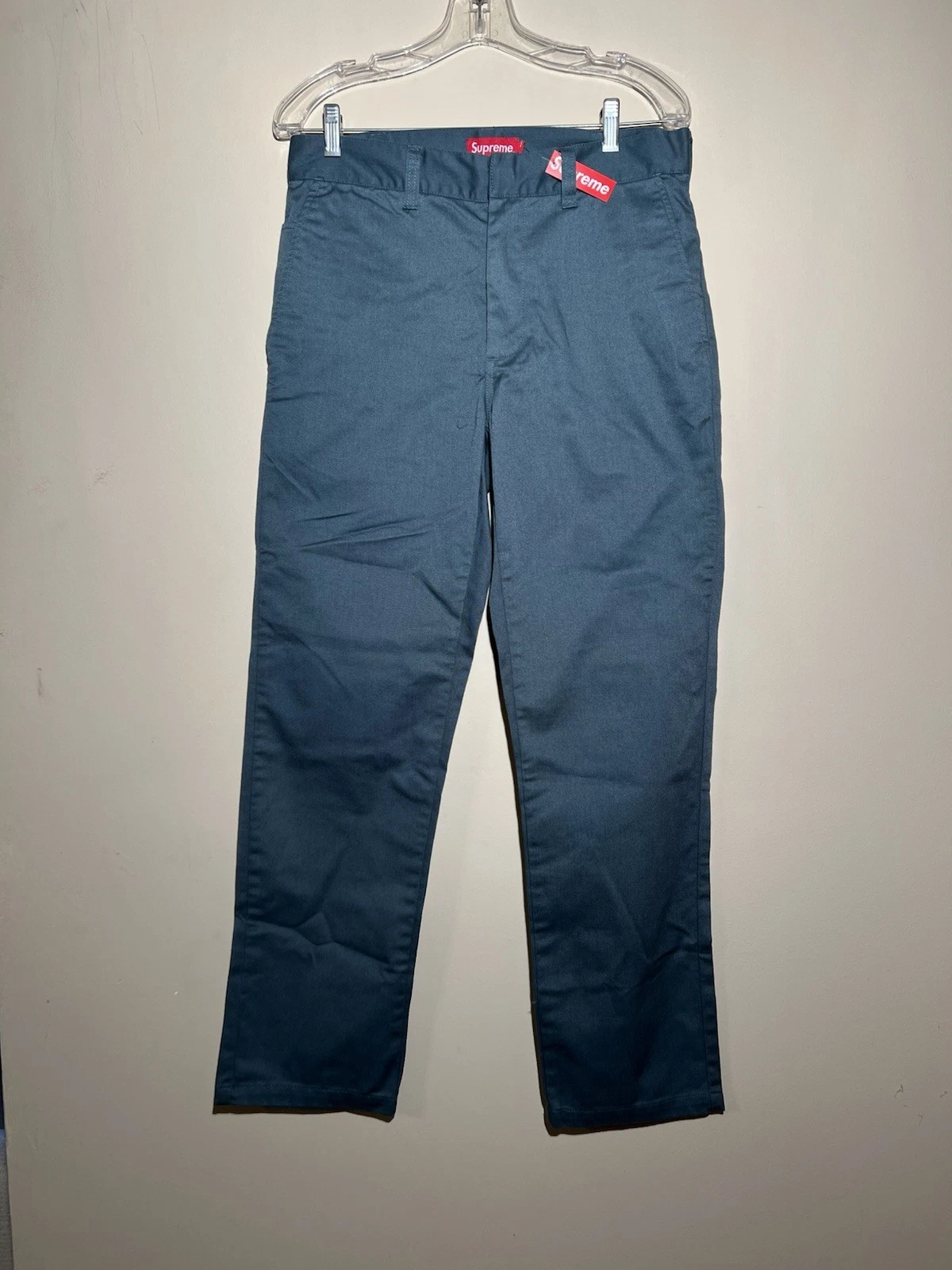Pantalon de travail SS17 Supreme vert 30 neuf