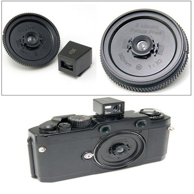 Free Focus Lens Body Cover Leica M port 32mm f10 // E port for Camera Upgraded